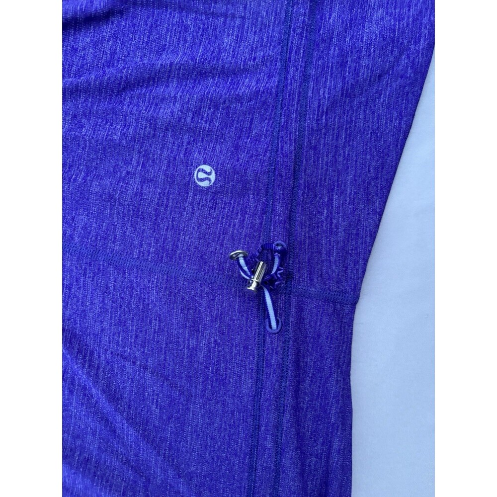 Lululemon Rest Less Tank Top Heather Bruised Berry Wee Striped Women’s Size 2 - Picture 10 of 10